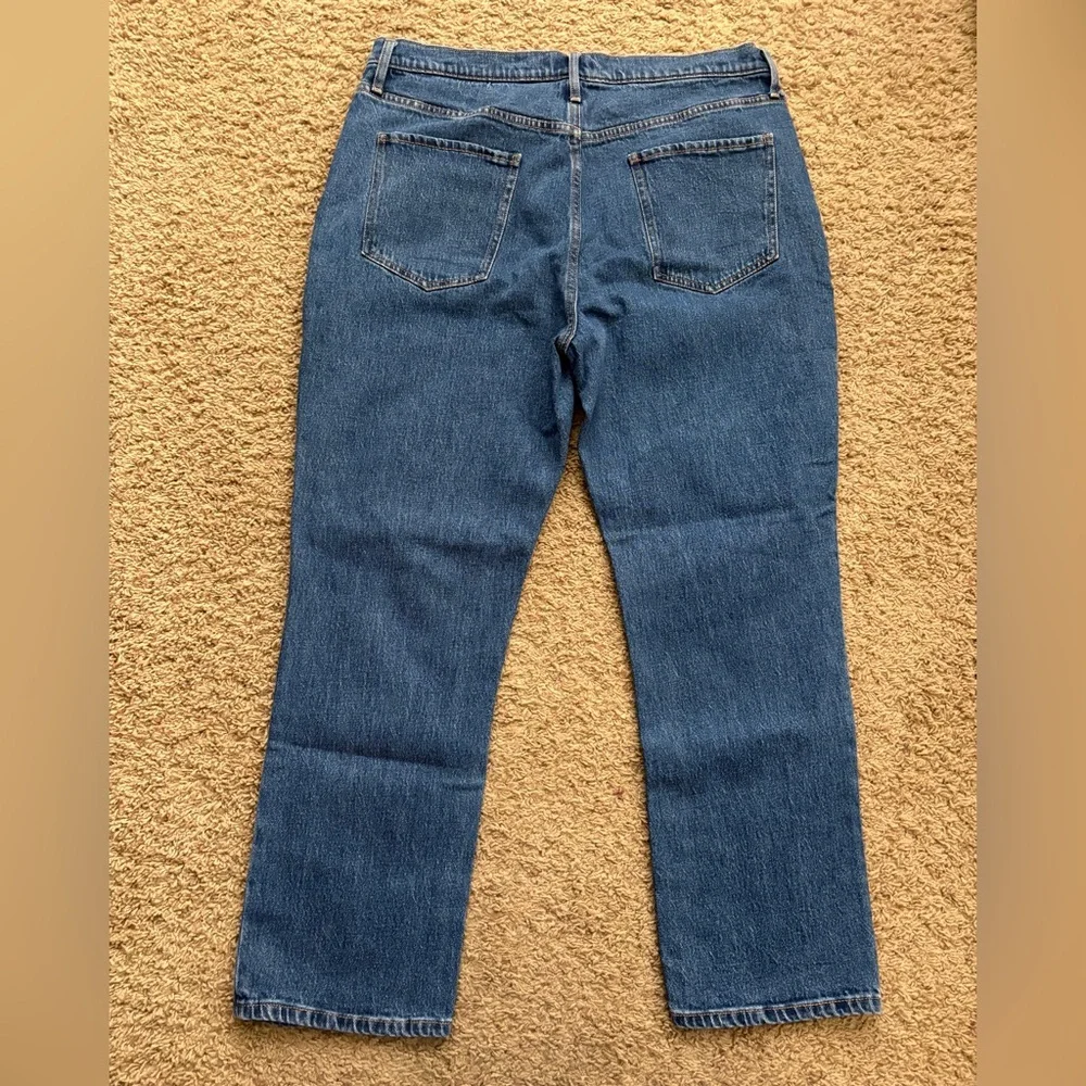 Kirkland Dark Wash Hi Rise Straight Fit Jean size 16 - Picture 4 of 4